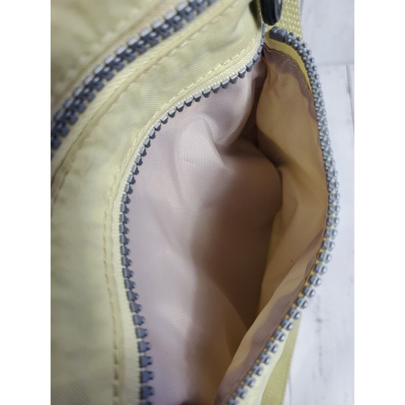 Kipling tan beige neutral Alvar Crossbody Purse Bag No monkey Yellow - Picture 15 of 15